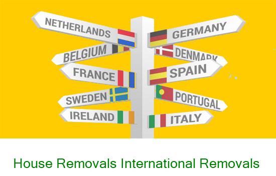 House Removals international removal company